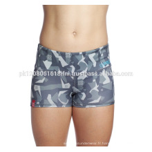Short crossfit imprimé camouflage pour femmes et filles gym yoga vêtements de sport exercice